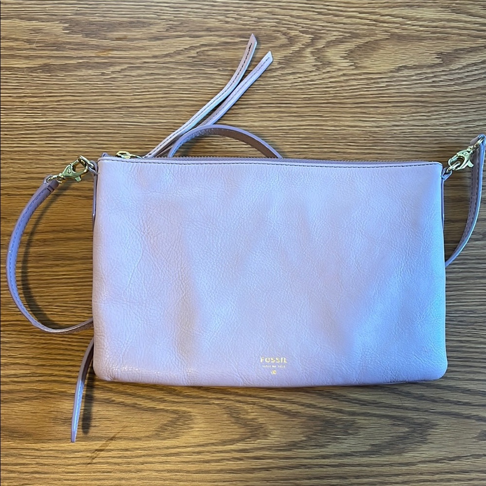 Fossil Lavender Crossbody Bag